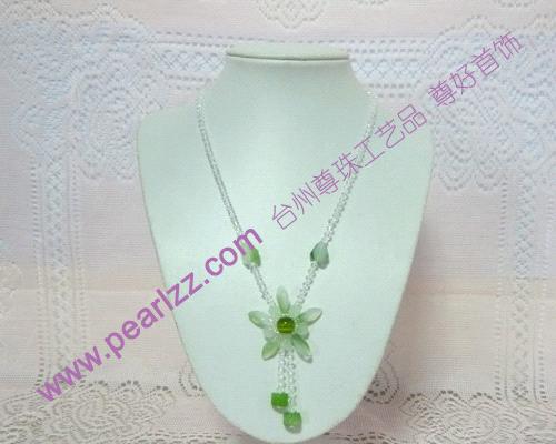 crystal necklace
